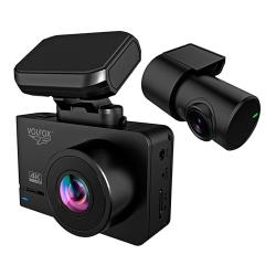Видеорегистратор Volfox VF-4K900 DUO, 2 камеры, GPS