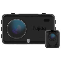 Видеорегистратор с радар-детектором Fujida Karma Duos S WiFi, 2 камеры, GPS, ГЛОНАСС