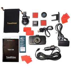 Видеорегистратор TrendVision TDR-708GP, GPS