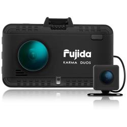 Видеорегистратор с радар-детектором Fujida Karma Duos WiFi, 2 камеры, GPS, ГЛОНАСС