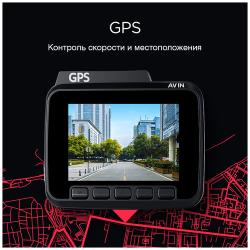 Автомобильный 4К видеорегистратор с GPS и WI-FI Slimtec Alpha Z7