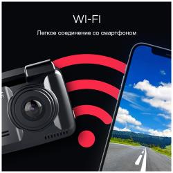 Автомобильный 4К видеорегистратор с GPS и WI-FI Slimtec Alpha Z7