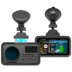 Видеорегистратор с радар-детектором TrendVision Hybrid Signature Real 4K GPS ГЛОНАСС