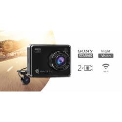 Видеорегистратор NAVITEL R700 GPS Dual, 2 камеры, GPS, черный