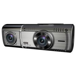 Видеорегистратор Camshel DVR 240 Full HD 30к / с, две камеры в одном корпусе 170 / 145*, карта до 256ГБ
