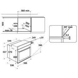 Электрический духовой шкаф Hotpoint FI9 891 SH IX HA