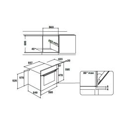 Электрический духовой шкаф Indesit IFW 6530 IX