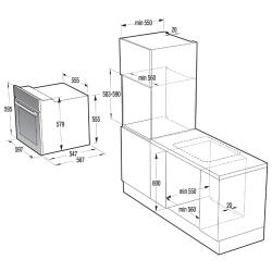 Электрический духовой шкаф Gorenje BO 627 INB