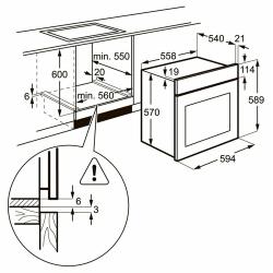 Электрический духовой шкаф Zanussi OPZB 4210 W