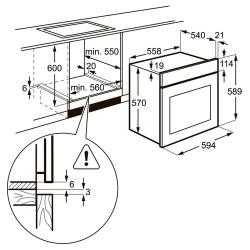 Электрический духовой шкаф Zanussi OPZB 4210 B