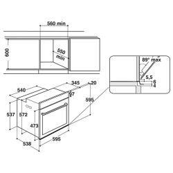 Электрический духовой шкаф Whirlpool AKZ 6270 IX