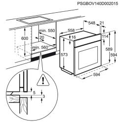 Электрический духовой шкаф Electrolux EOB 53434 AK