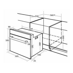 Газовый духовой шкаф Kuppersberg HGG 663 B