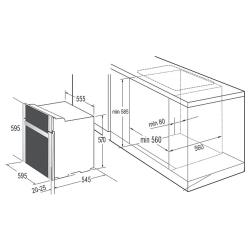 Электрический духовой шкаф Korting OKB 9102 CSGN PRO