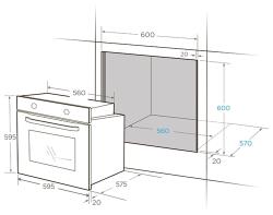 Электрический духовой шкаф Midea MO47001G