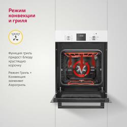 Электрический духовой шкаф Simfer B4EB59070 (9 режимов работы, гриль, таймер, турбо-конвекция, черный)