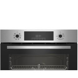 Встраиваемый электрический духовой шкаф HOTPOINT FE8 821 H IX, с грилем, серебристый