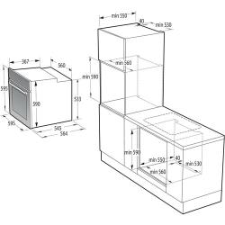 Электрический духовой шкаф Gorenje BOS6737E13X