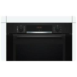 Духовой шкаф с добавлением пара Bosch HRA3340B0 (Serie 4  /  71 л  /  до 275 °C  /  Черное стекло  /  Гриль  /  Телескоп. напр. (x1)  /  A)