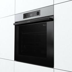 Электрический духовой шкаф Gorenje BOSB6737E06X, встраиваемый, сенсорный программатор, вариогриль, очистка паром, нержавеющая сталь