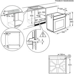 Электрический духовой шкаф Electrolux OEF3H70TX