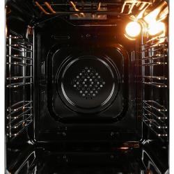 Духовой шкаф Электрический Lex EDM 4570 BL стекло черное