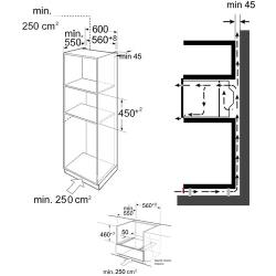 Шкаф духовой электрический с функцией СВЧ MAUNFELD MCMO.44.9GBG