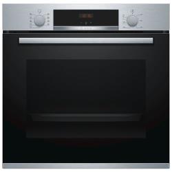 Электрический духовой шкаф Bosch HBA534ES0, серебристый