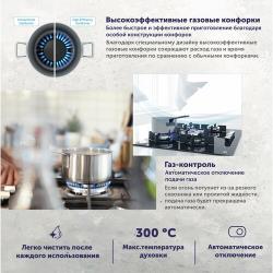 Плита газовая Beko FSGT62130DXO