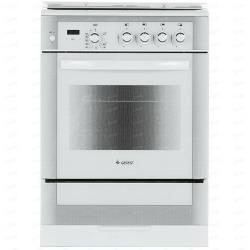 GEFEST Плита Газовая Gefest ПГ 6300-03 0040 белый (стеклянная крышка) реш. чугун