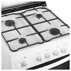 Плита газовая Darina 1B GM 441 105 W белый, решетка эмаль