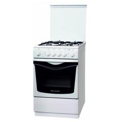 Газовая плита De Luxe 506040.14г(кр)чр белый