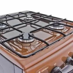 Газовая плита GEFEST ПГ 3200-08 К89, газовая духовка, сталь, коричневый