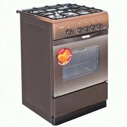 Газовая плита GEFEST ПГ 3200-08 К89, газовая духовка, сталь, коричневый