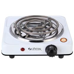 Плита электрическая CENTEK CT-1508 (Black) 1конфорка ТЭН 140мм, 1000Вт, индикатор работы