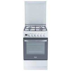 Комбинированная плита Hotpoint H5G56F (W)