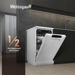 Посудомоечная машина Weissgauff DW 4025 (модификация 2024 года),3 года гарантии, 9 комплектов посуды, 6 программ, быстрый режим, автопрограмма, половинная загрузка, самоочистка, дозагрузка посуды, защита от протечек и перегрева