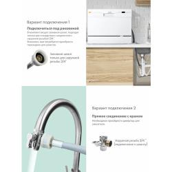 Компактная посудомоечная машина с Wi-Fi Comfee CDWC551Wi