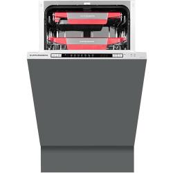 Встраиваемая посудомоечная машина Kuppersberg GSM 4573, лучом на полу, авто-открыванием и инвертором