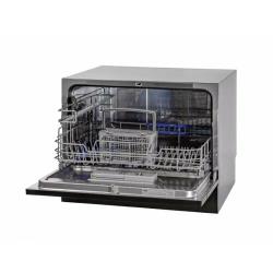 Компактная посудомоечная машина DeLonghi DDW 07T Crisolita, 6 комплектов, Aqua Stop, 7 программ