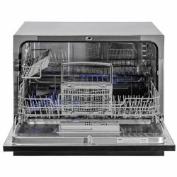 Компактная посудомоечная машина DeLonghi DDW 07T Crisolita, 6 комплектов, Aqua Stop, 7 программ