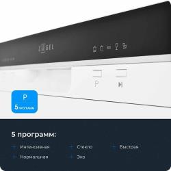 Компактная посудомоечная машина ZUGEL ZDF550W