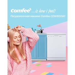 Посудомоечная машина Comfee CDW600Wi, белый