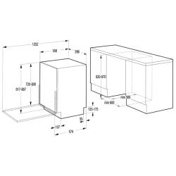 Встраиваемая посудомоечная машина Gorenje GV66260