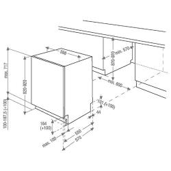 Встраиваемая посудомоечная машина Beko DIN 1531