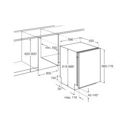 Встраиваемая посудомоечная машина Zanussi ZDT 16011 FA