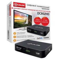 ТВ-тюнер D-COLOR DC802HD