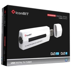 ТВ-тюнер iconBIT TV-HUNTER Digital Stick U600 DVBT2