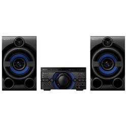 Музыкальный центр Sony MHC-M40D, с караоке, Bluetooth, FM, USB, CD, DVD, черный,