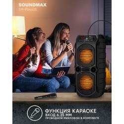 Музыкальный центр Soundmax SM-PS4425(черный)